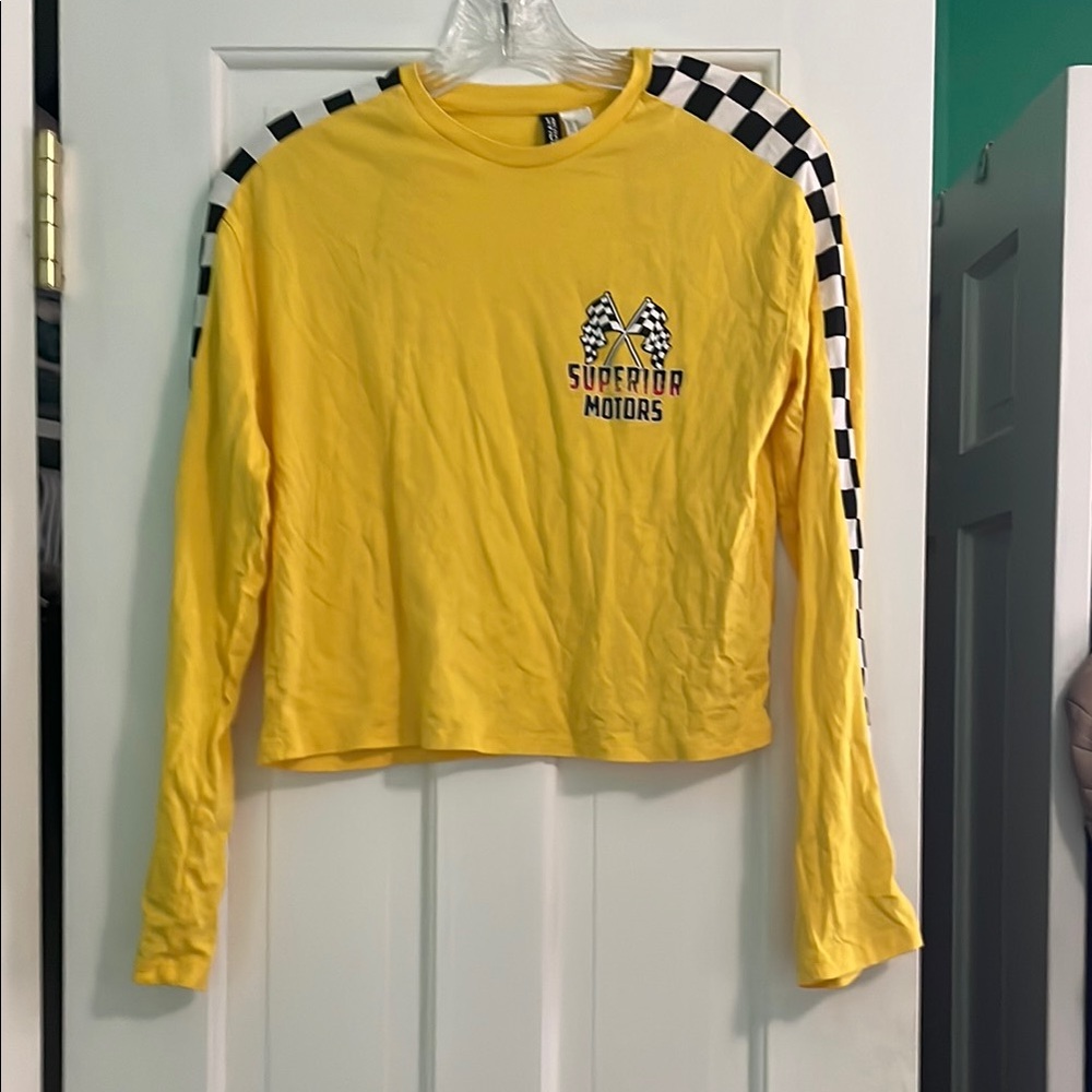 Kids Yellow Long Sleeve Shirt